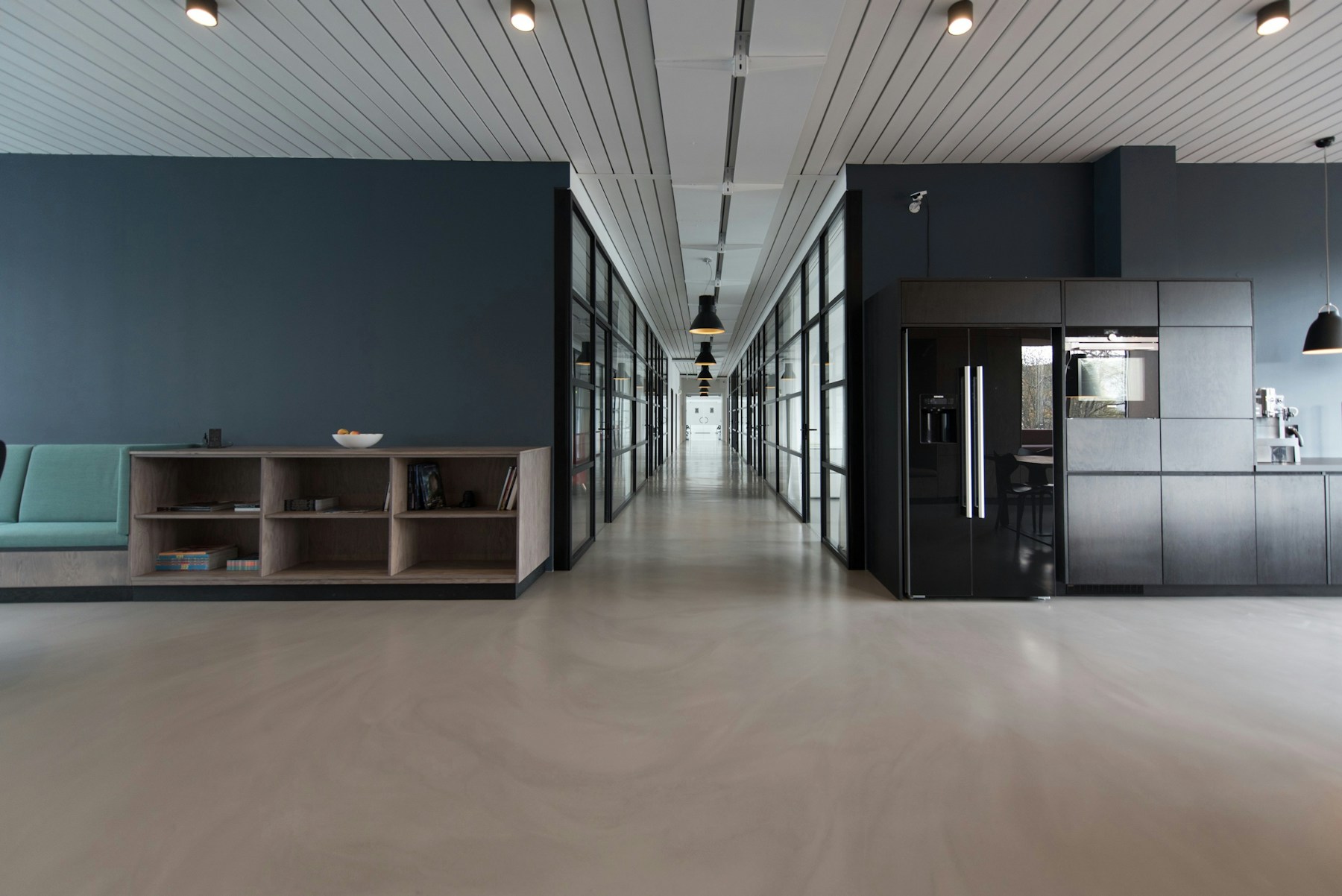 Bright modern office interior