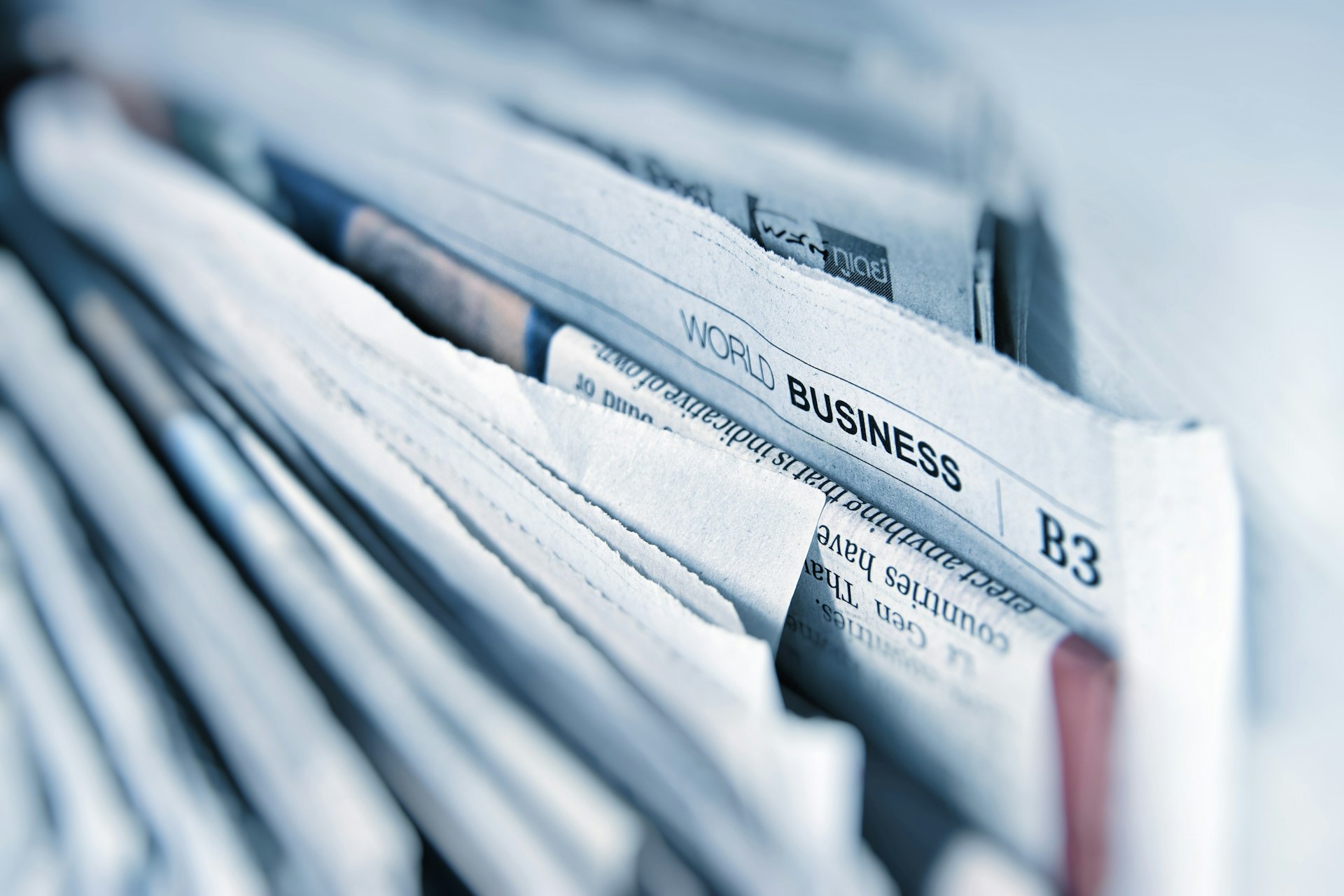 News desk with papers suggesting logistics planning